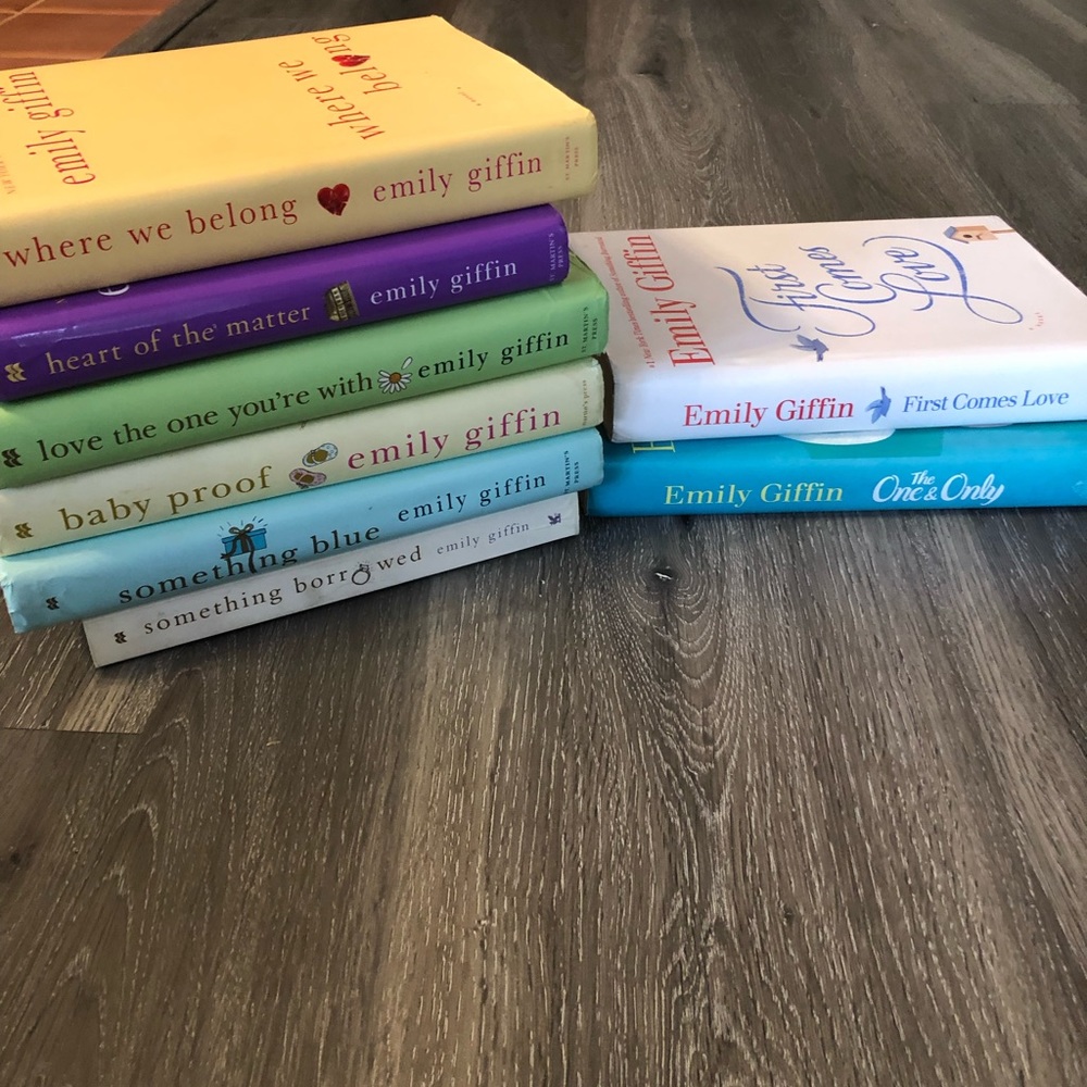 Emily Giffin book set